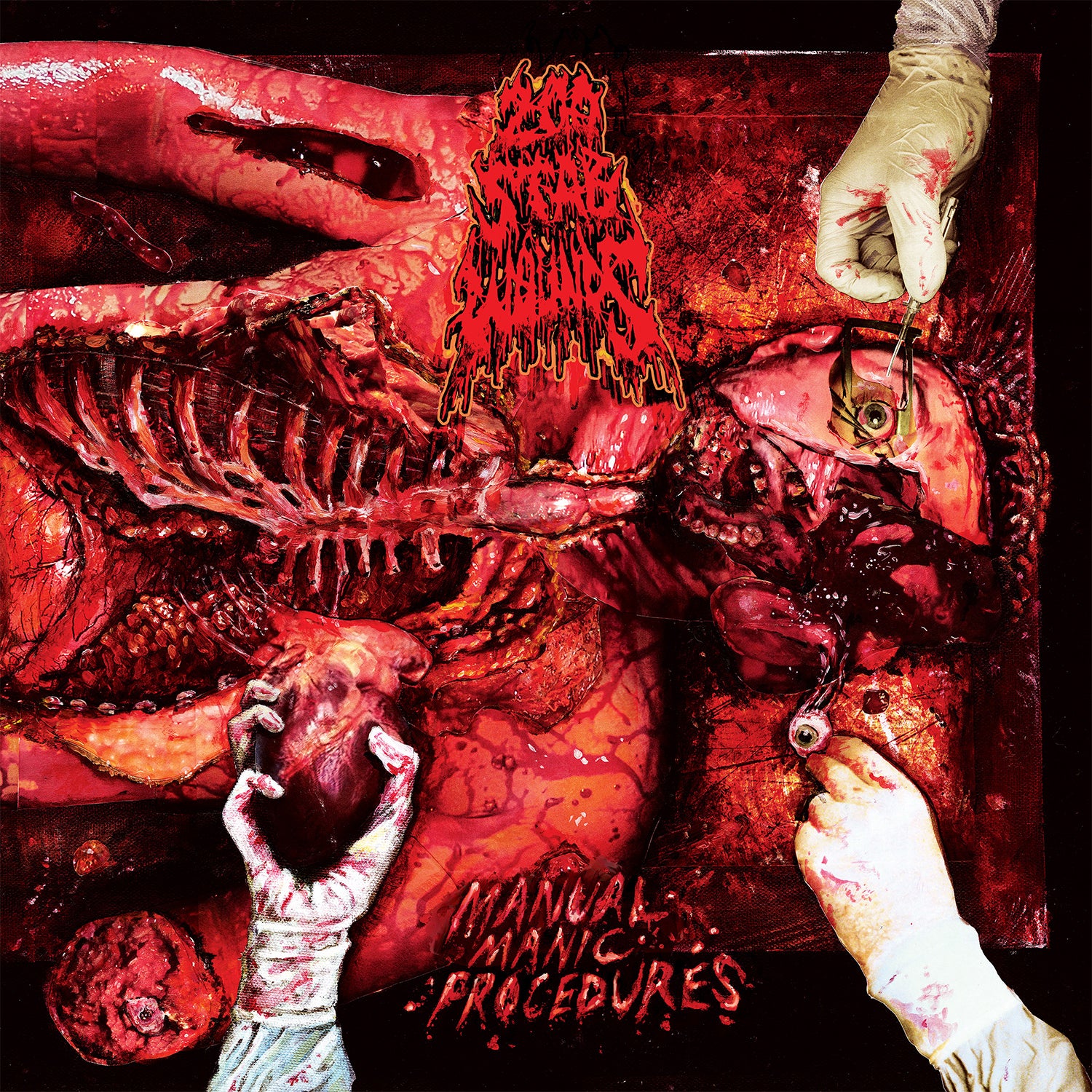 200 STAB WOUNDS "Manual Manic Procedures" LP