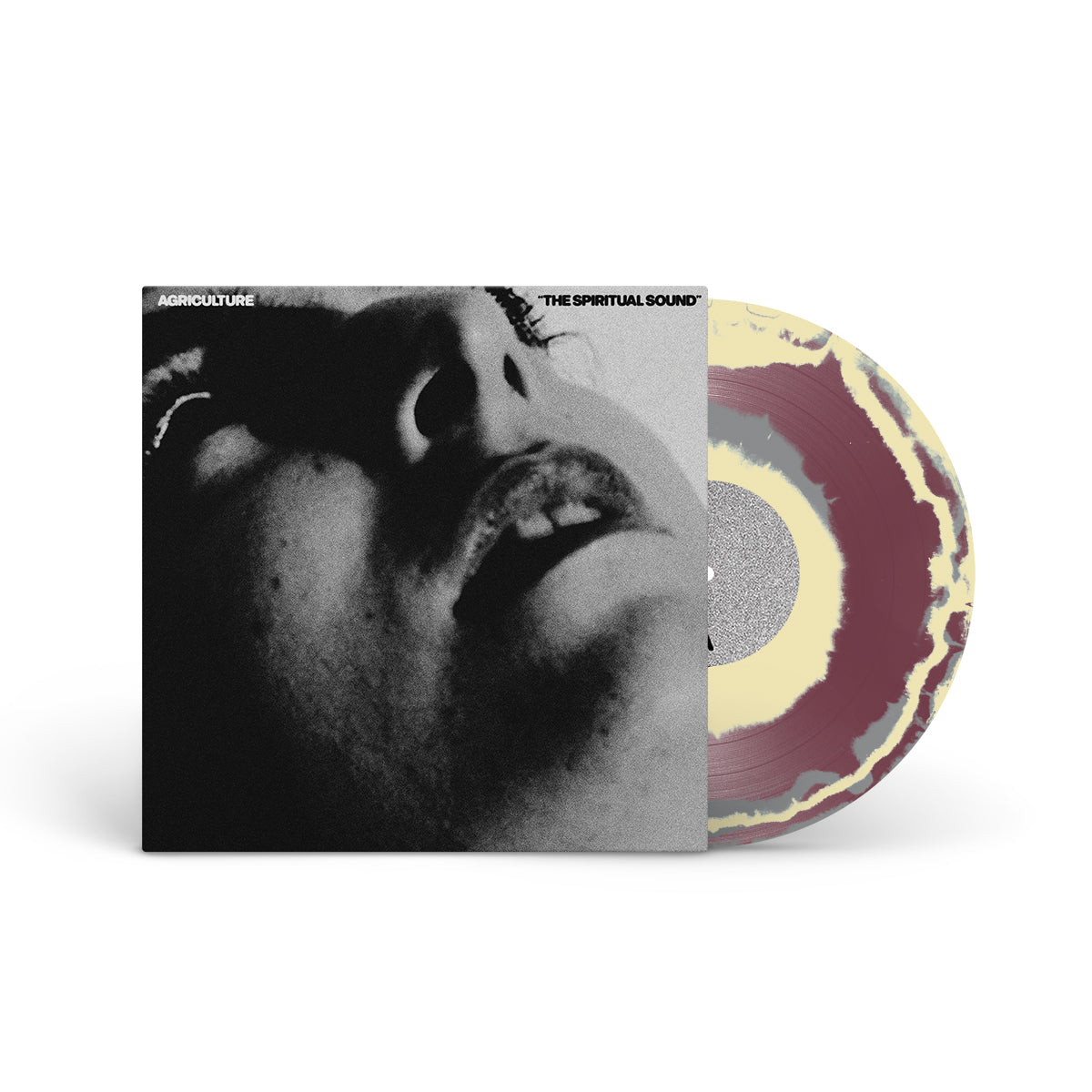 AGRICULTURE "The Spiritual Sound" LP + T-Shirt Bundle RED SILVER BONE MERGE (EG EXCLUSIVE)