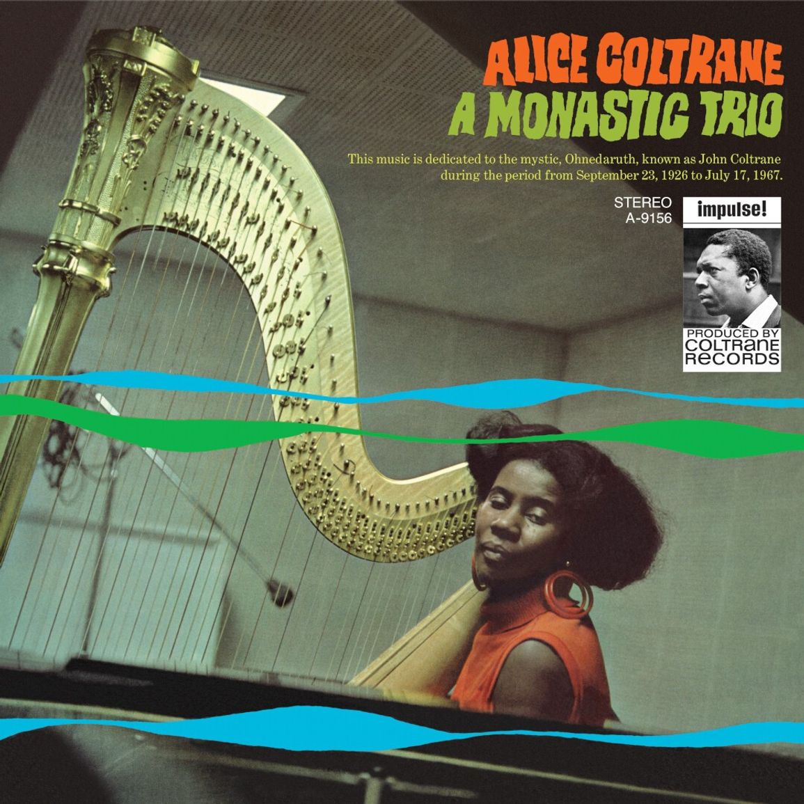 ALICE COLTRANE "A Monastic Trio (Verve By Request)" LP