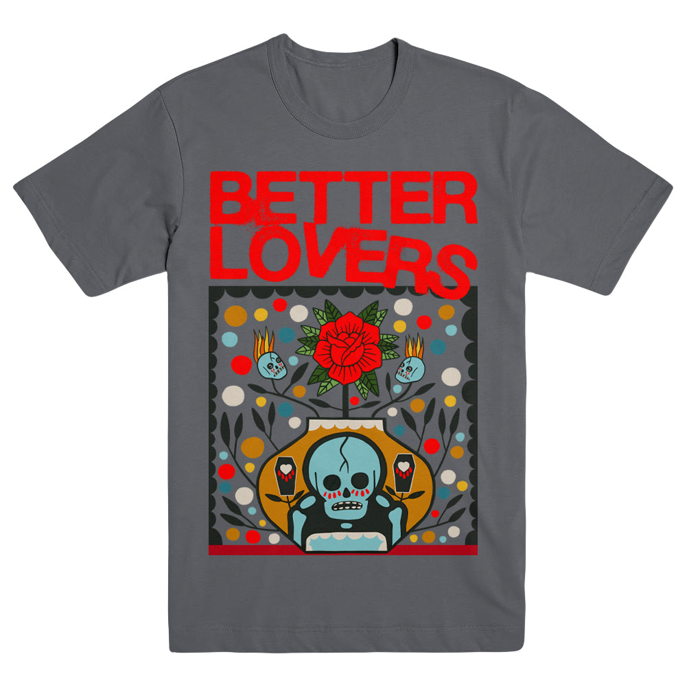 BETTER LOVERS "Flower Skull" T-Shirt