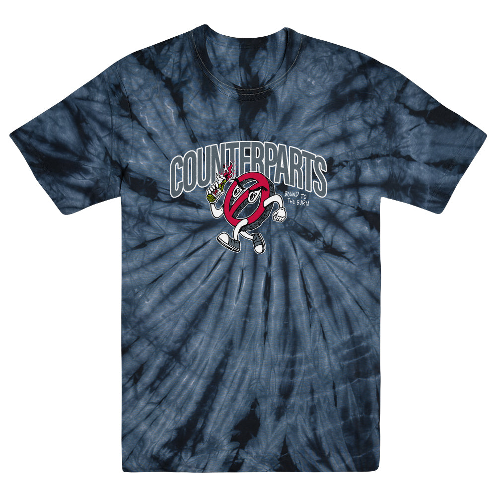 COUNTERPARTS "Bound To - Tie Dye" T-Shirt