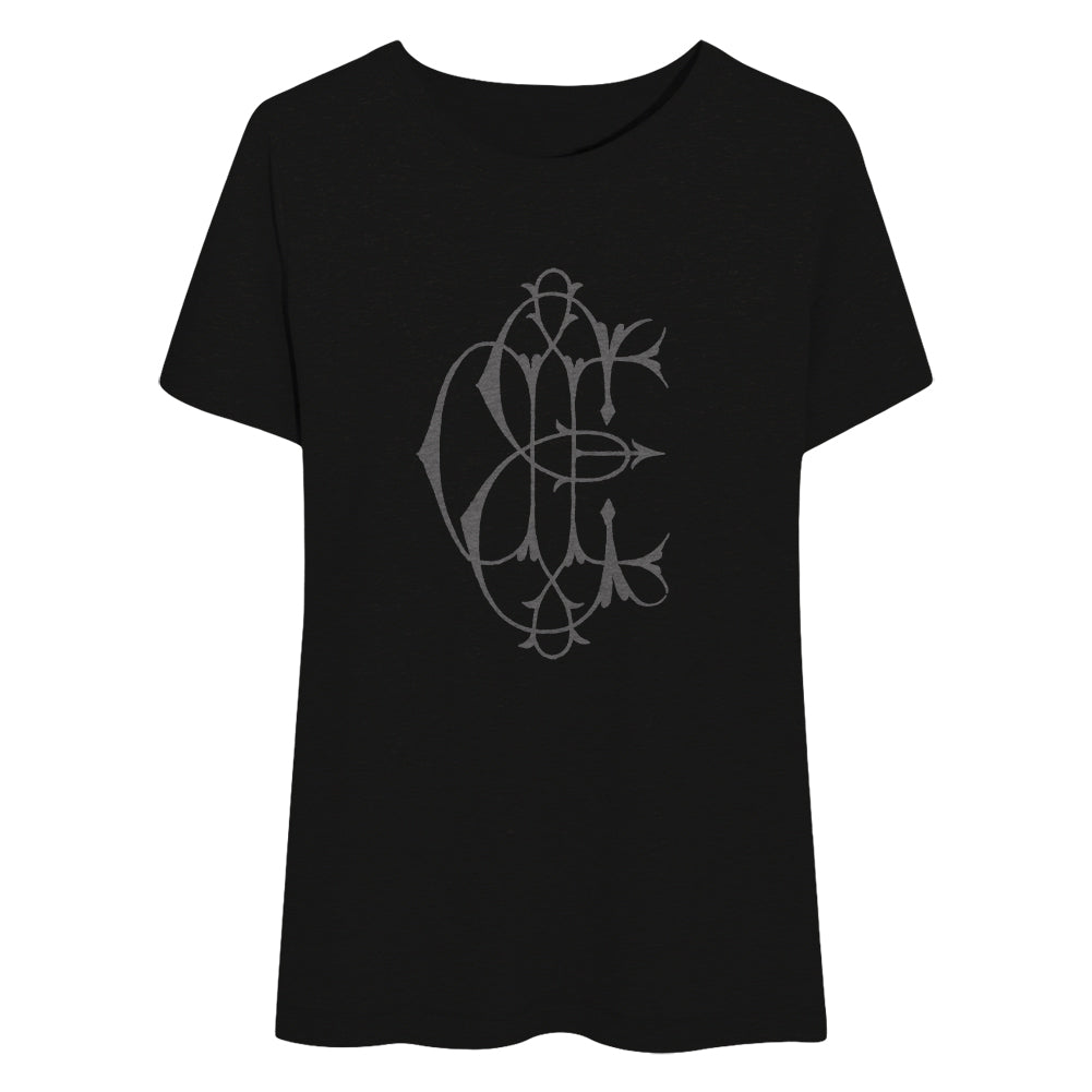 DAVID EUGENE EDWARDS "Monogram - Silver" Girl T-Shirt