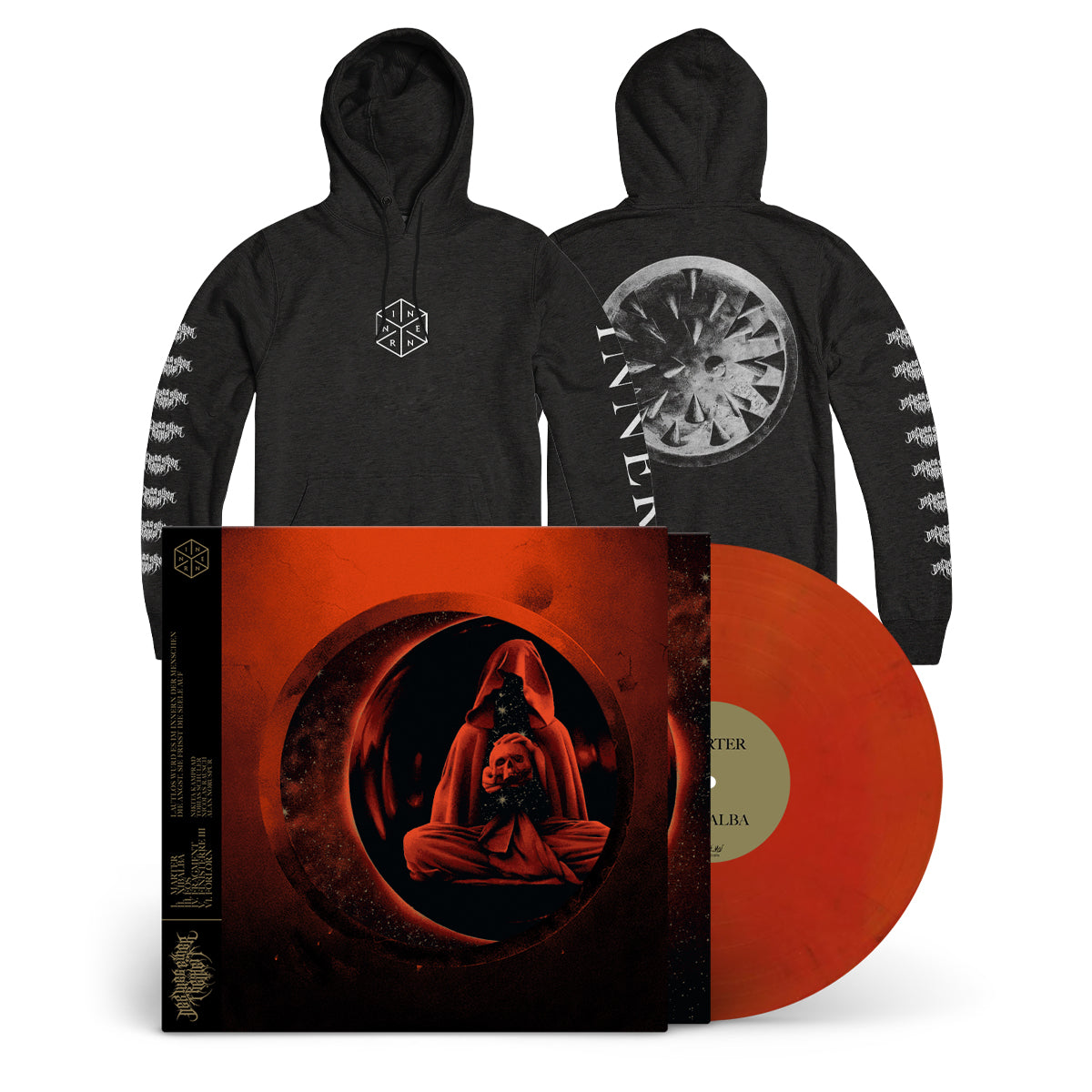 DER WEG EINER FREIHEIT "Innern" LP + Hoodie Bundle FRANKENSTEIN W SIGNED INSERT (EG EXCLUSIVE)
