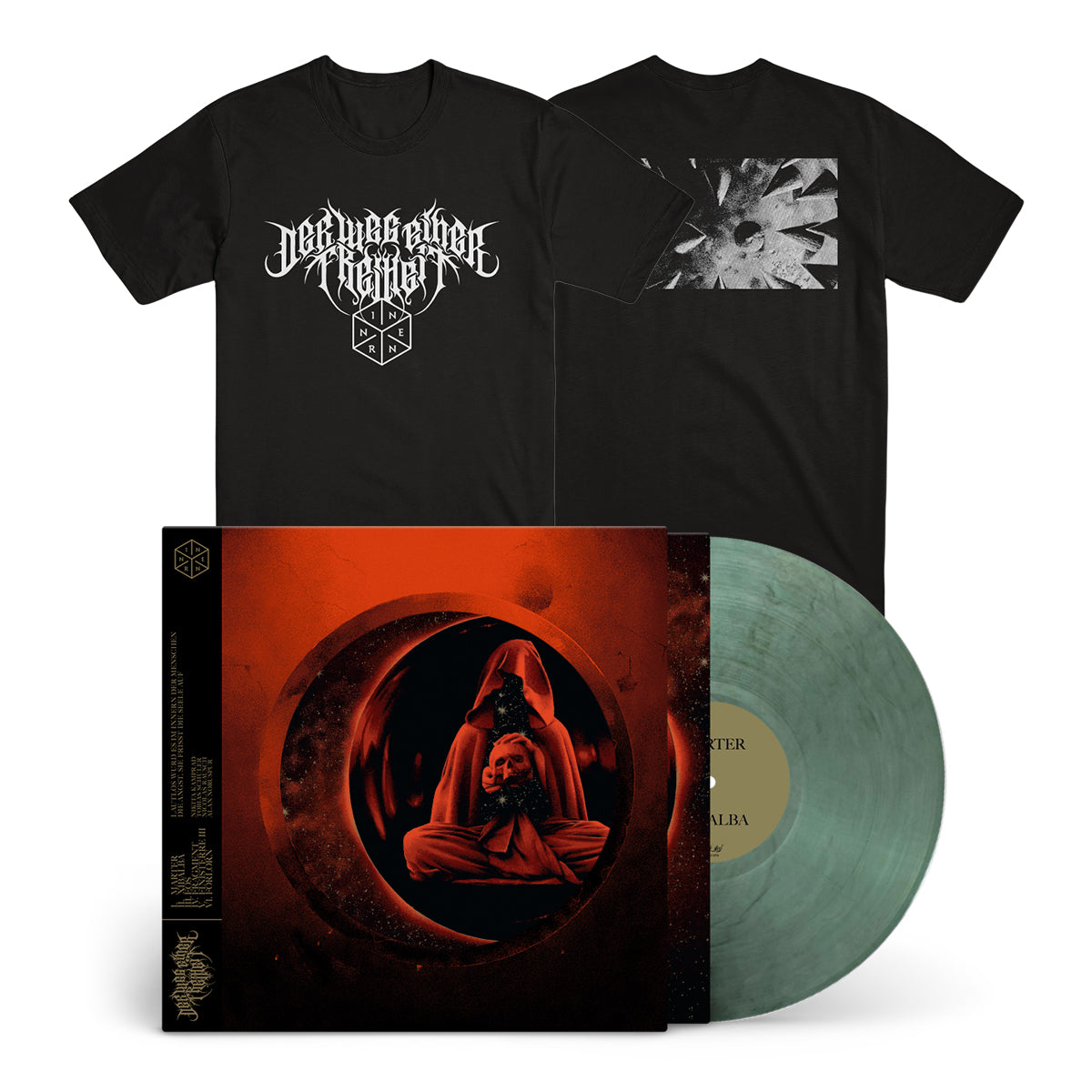 DER WEG EINER FREIHEIT "Innern" LP + T-Shirt Bundle FRANKENSTEIN W SIGNED INSERT (EG EXCLUSIVE)