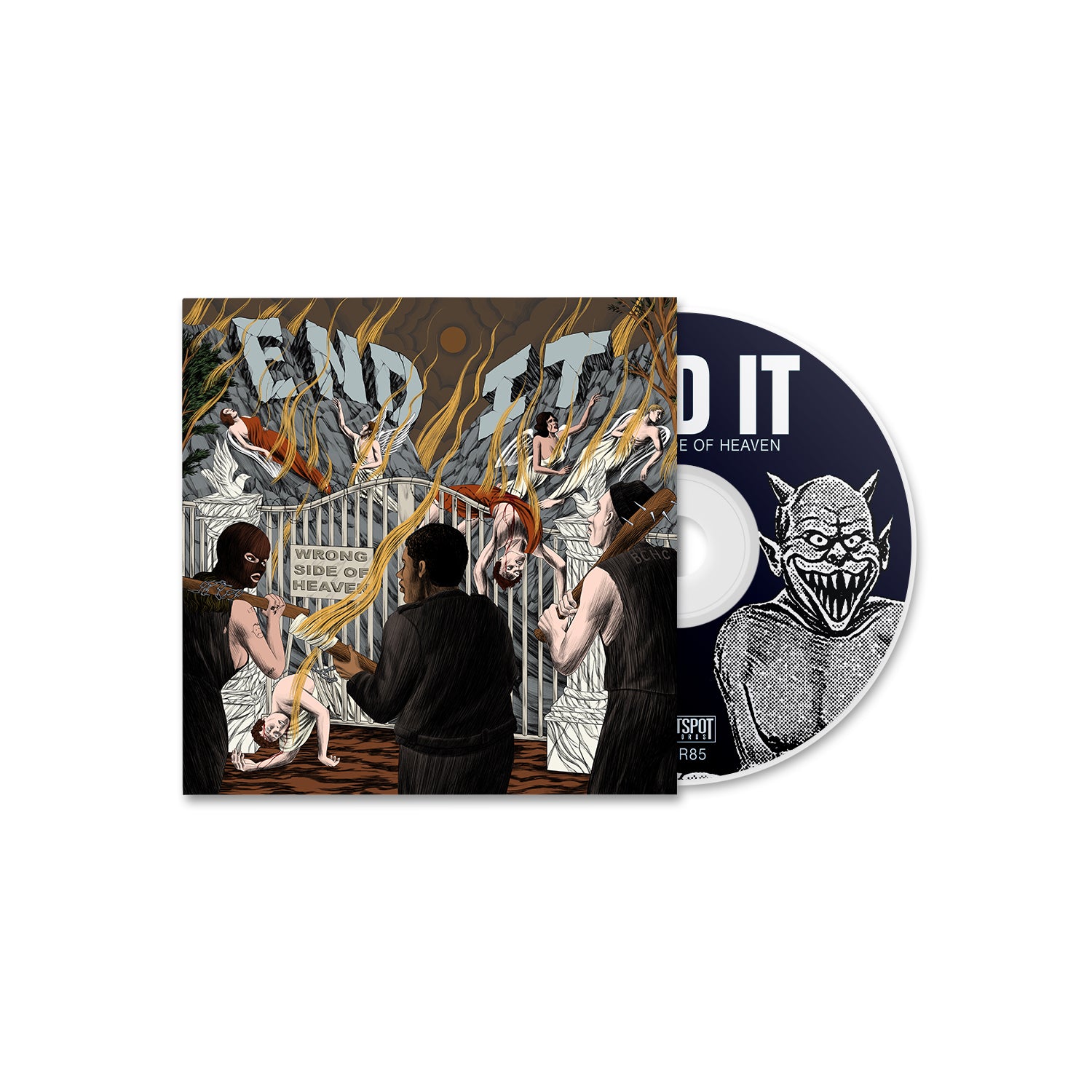 END IT "Wrong Side Of Heaven" CD