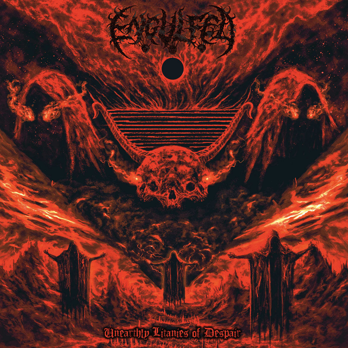 ENGULFED "Unearthly Litanies Of Despair" LP