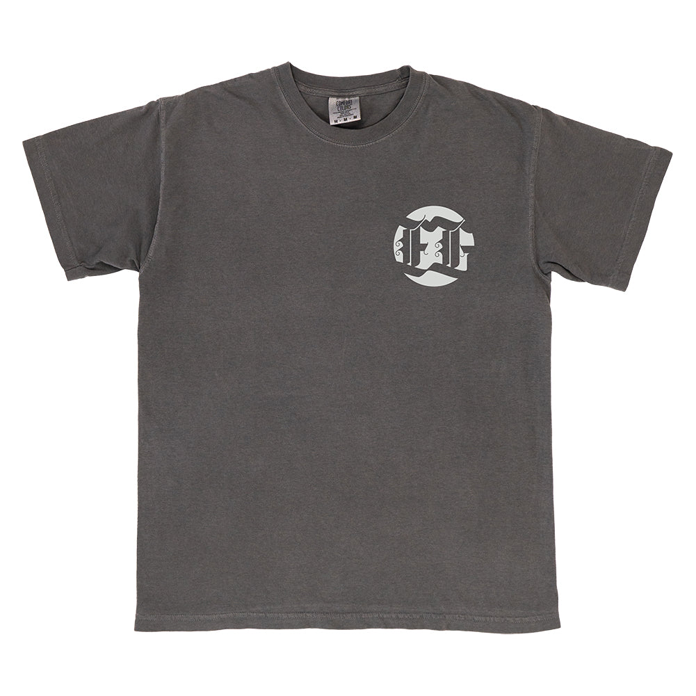 EVIL GREED "Letters - Grey" T-Shirt