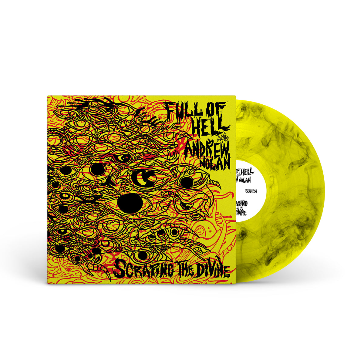 FULL OF HELL & ANDREW NOLAN "Scraping The Divine" LP