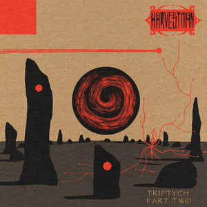 HARVESTMAN "Triptych: Part Two" CD + Art Print Bundle