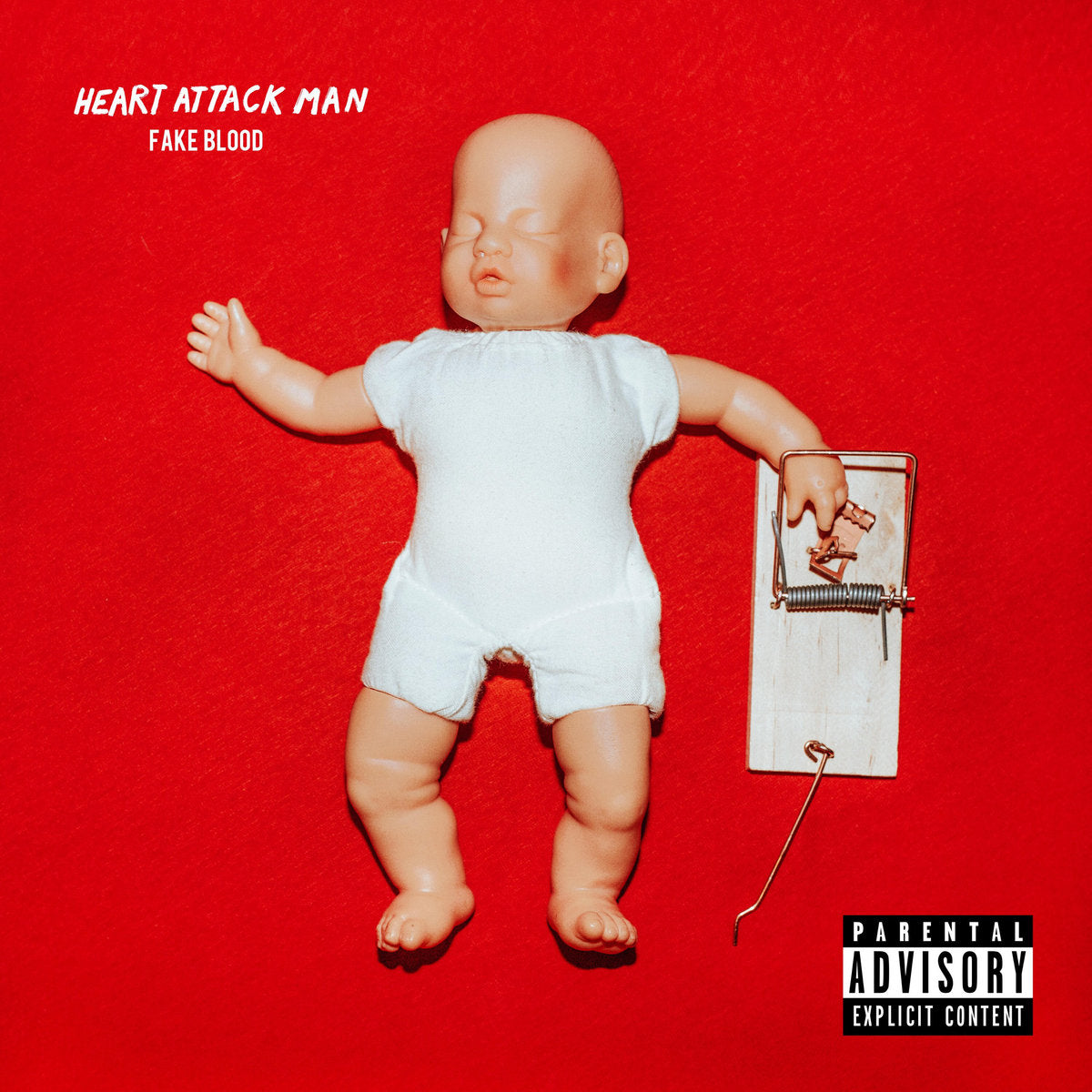 HEART ATTACK MAN "Fake Blood" LP