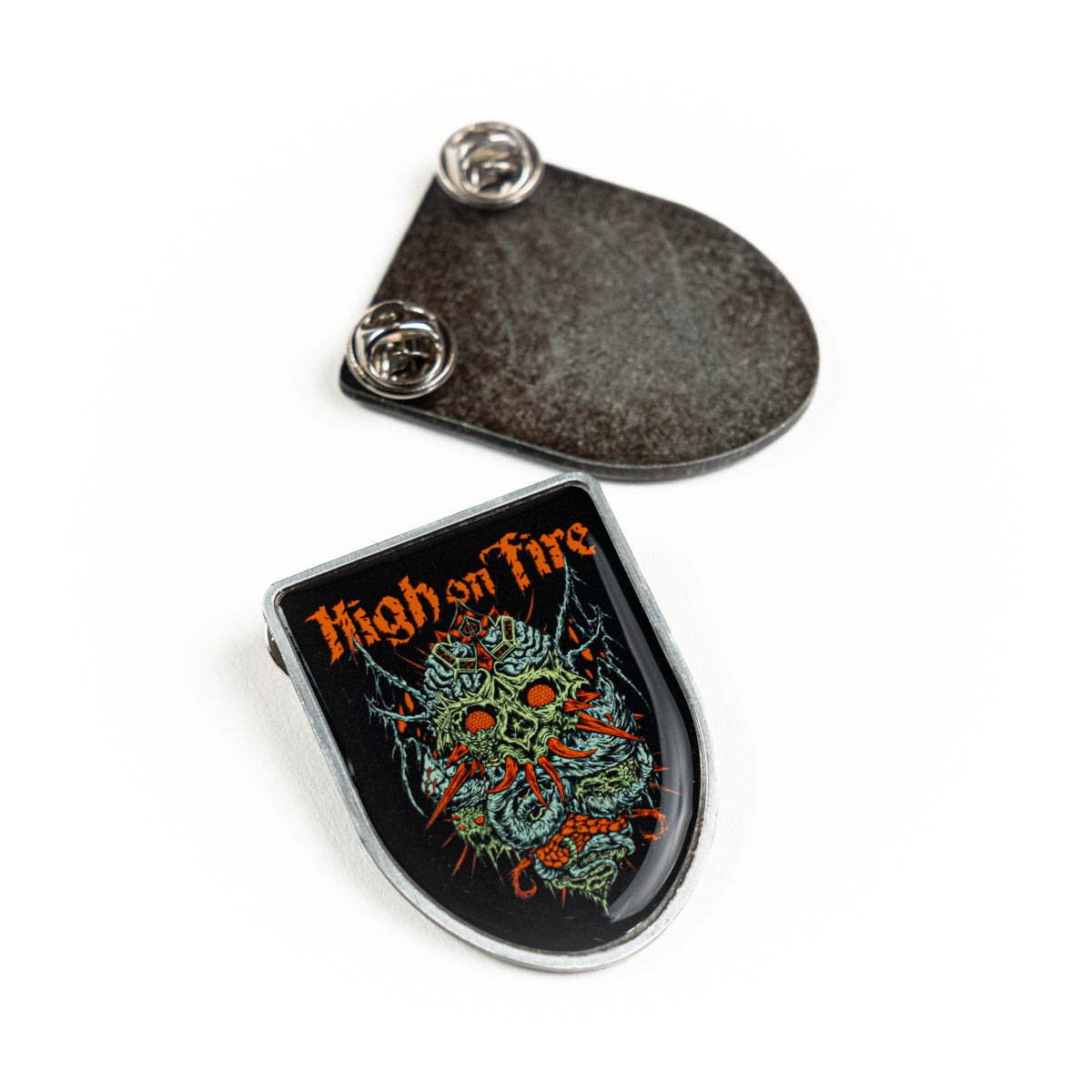 HIGH ON FIRE "Skinner" Enamel Pin