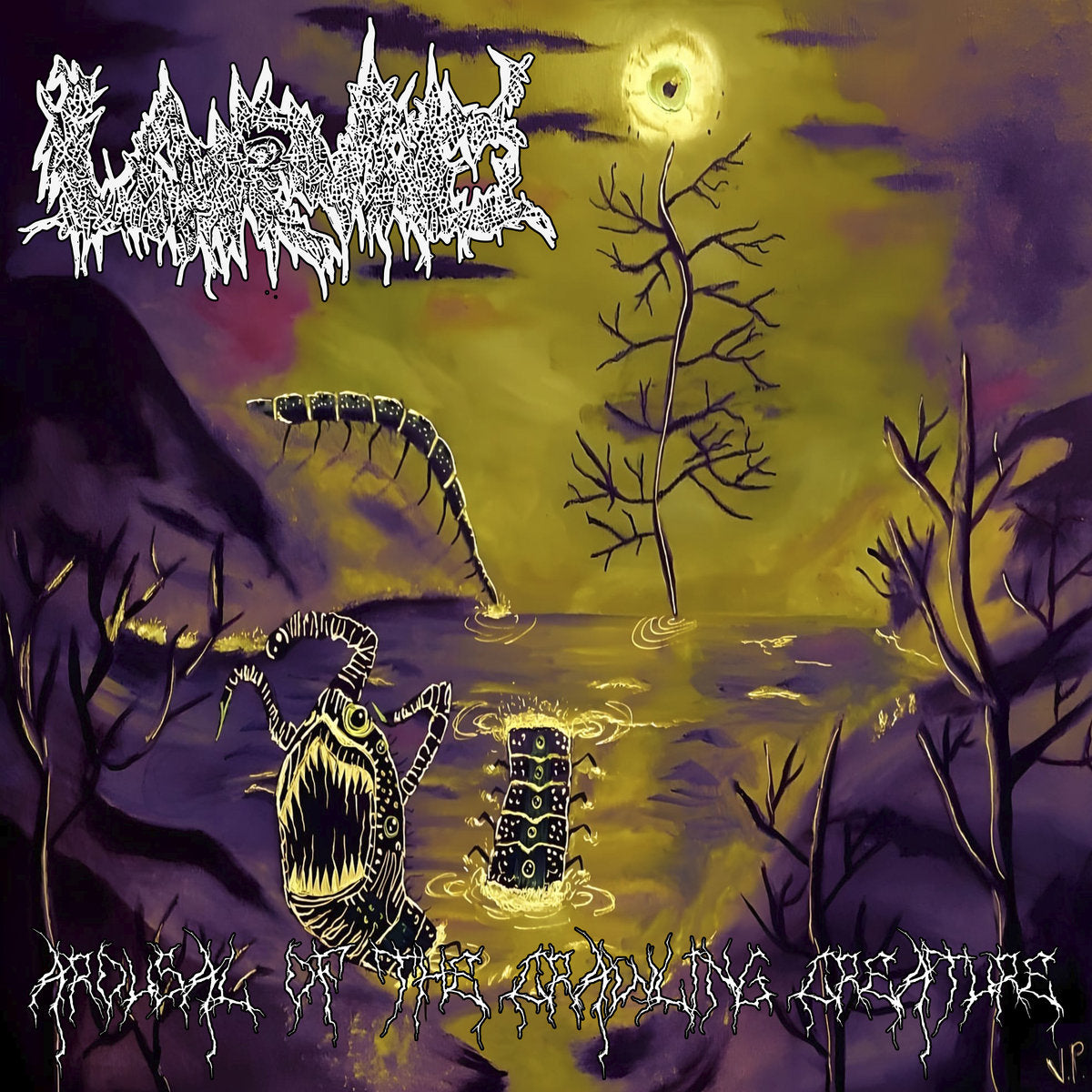 LARVAE "Arousal Of The Crawling Creature" LP