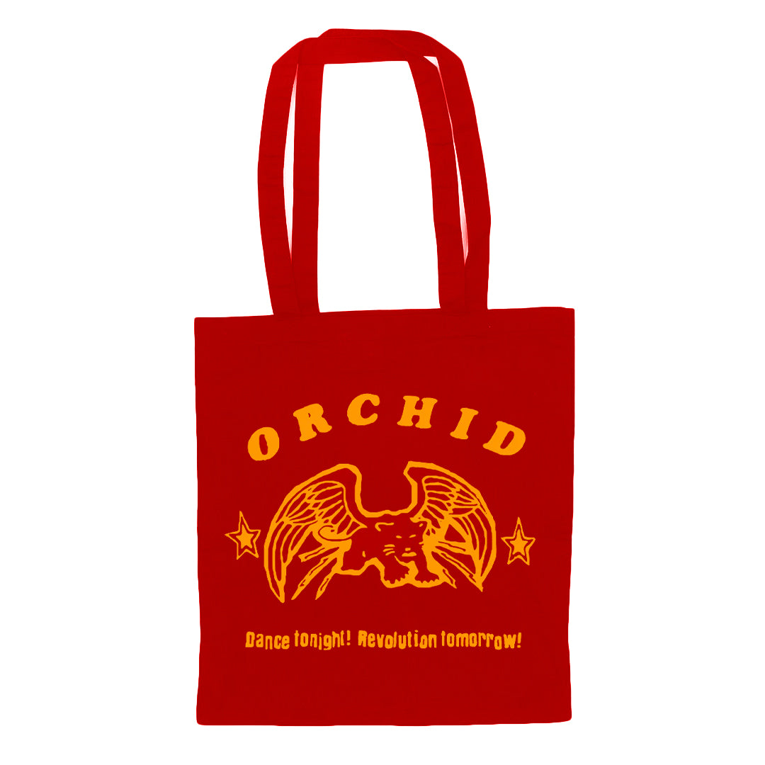 ORCHID "Dance Tonight! Revolution Tomorrow" Tote Bag