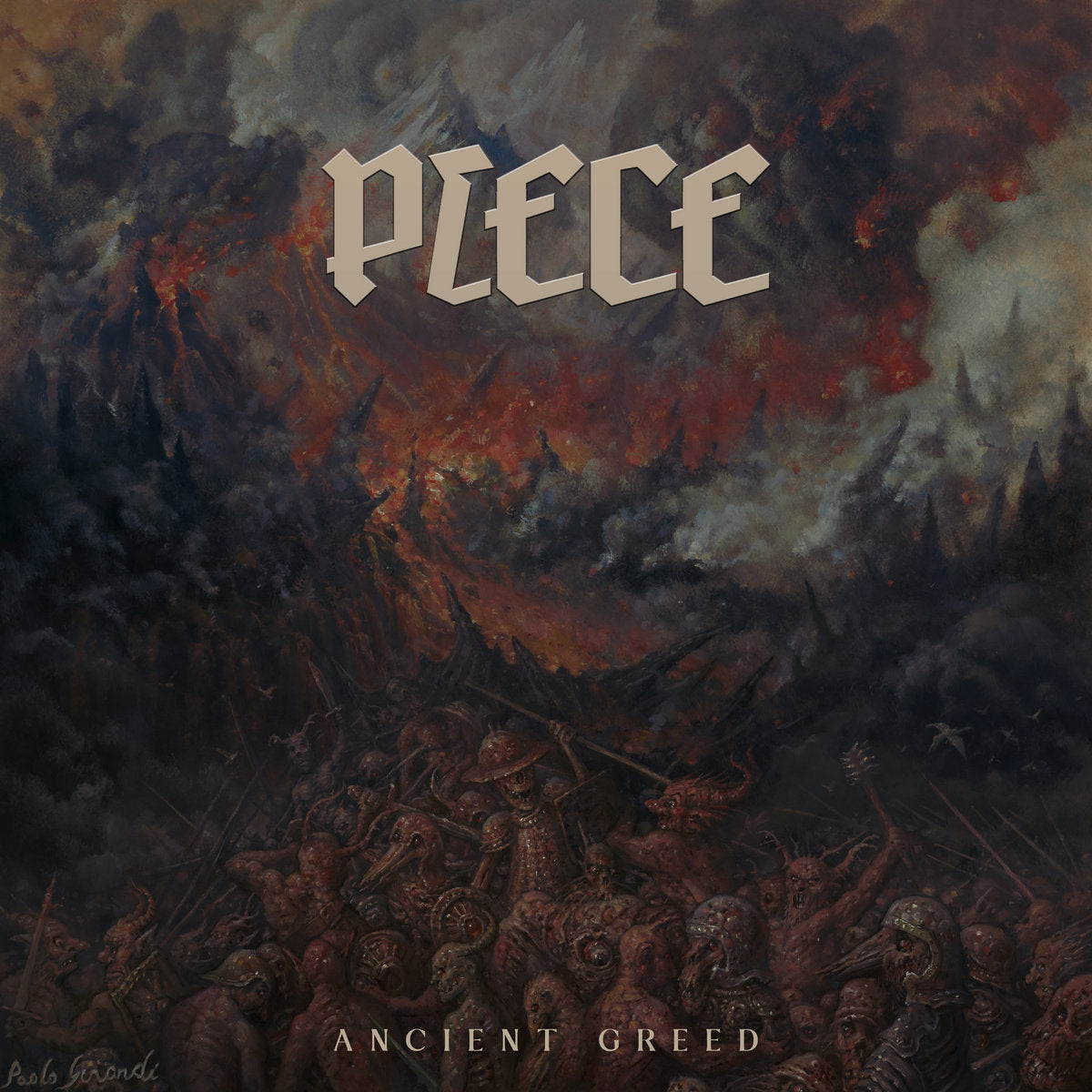 PIECE "Ancient Greed" LP