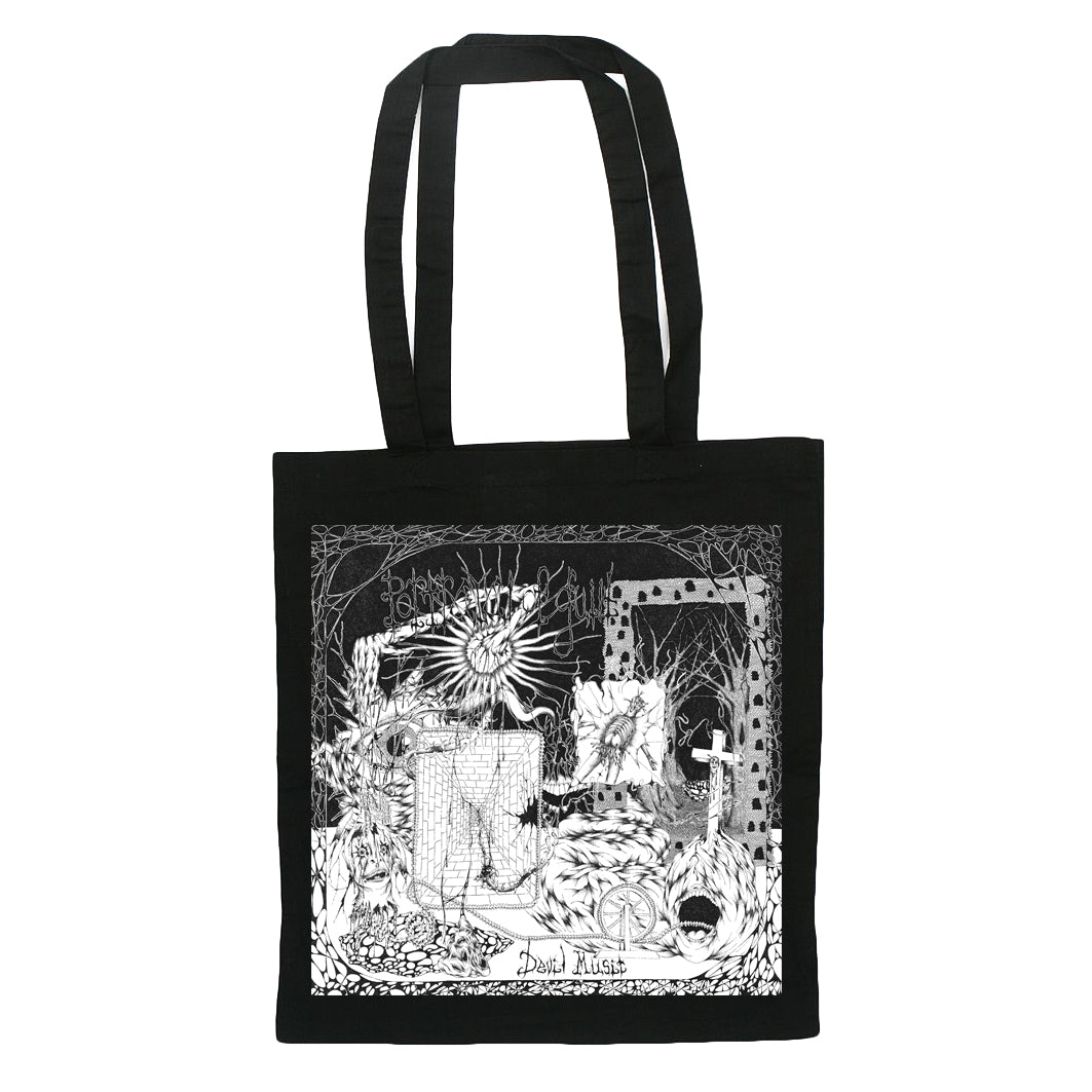 PORTRAYAL OF GUILT "Devil Music" Tote Bag