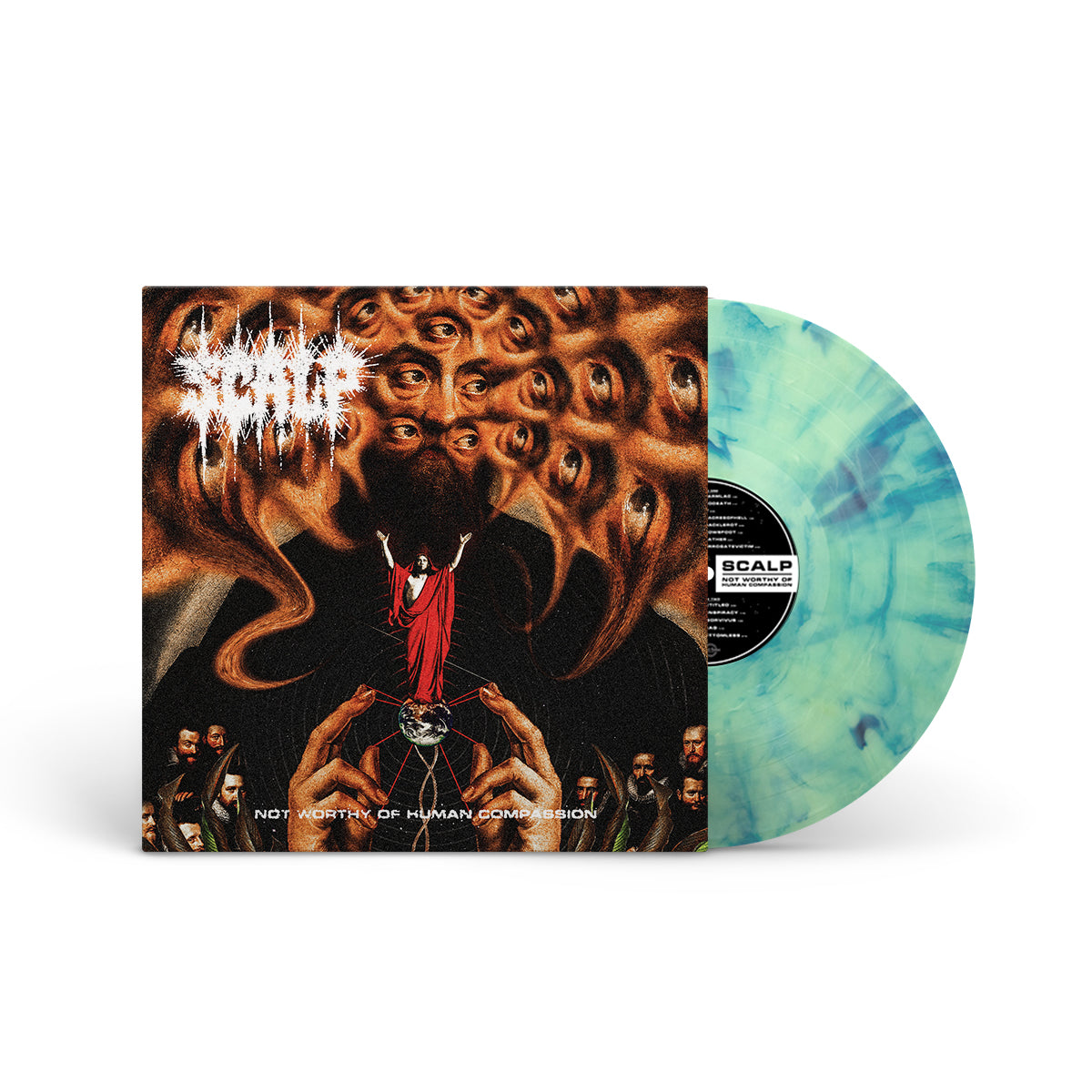 SCALP "Not Worthy Of Human Compassion" LP