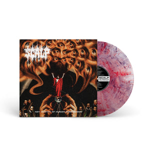 SCALP "Not Worthy Of Human Compassion" LP RED & BLACK MARBLE