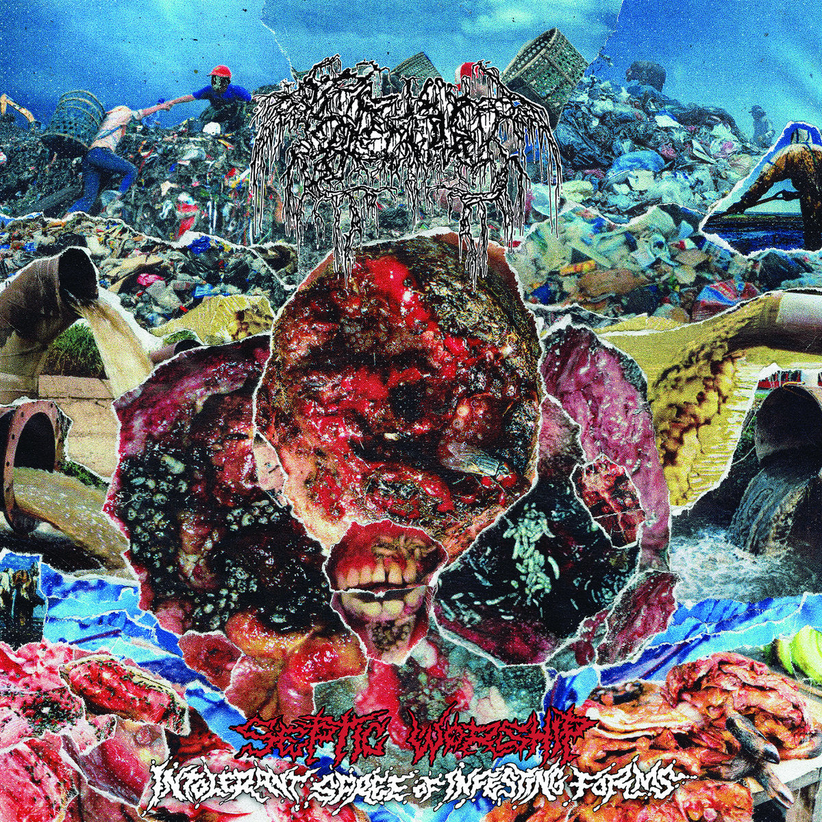 SEPTAGE "Septic Worship (Intolerant Spree Of Infesting Forms)" LP