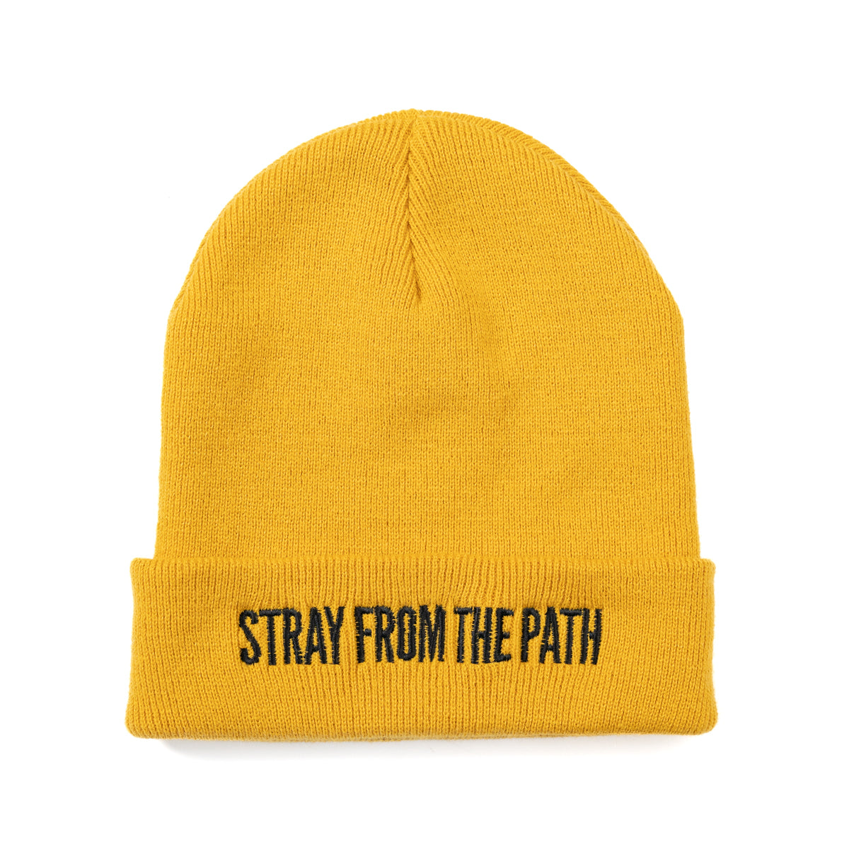 STRAY FROM THE PATH "Logo - Mustard" Beanie