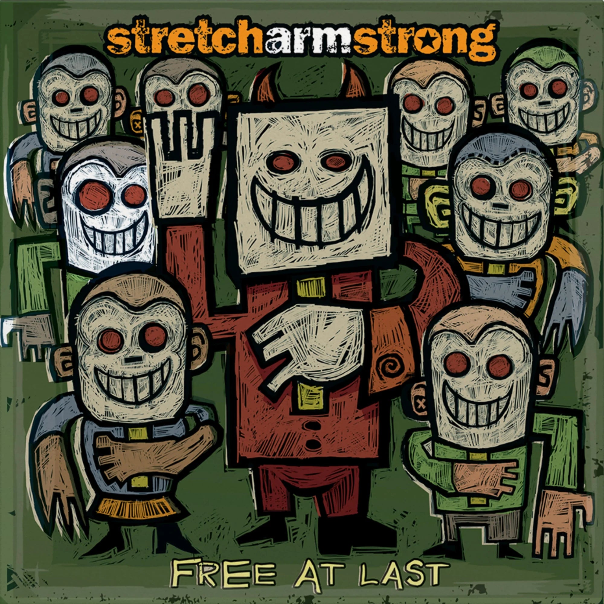STRETCH ARM STRONG "Free At Last" LP