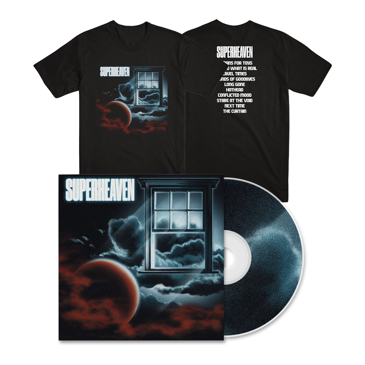 SUPERHEAVEN "Superheaven" CD + T-Shirt Bundle