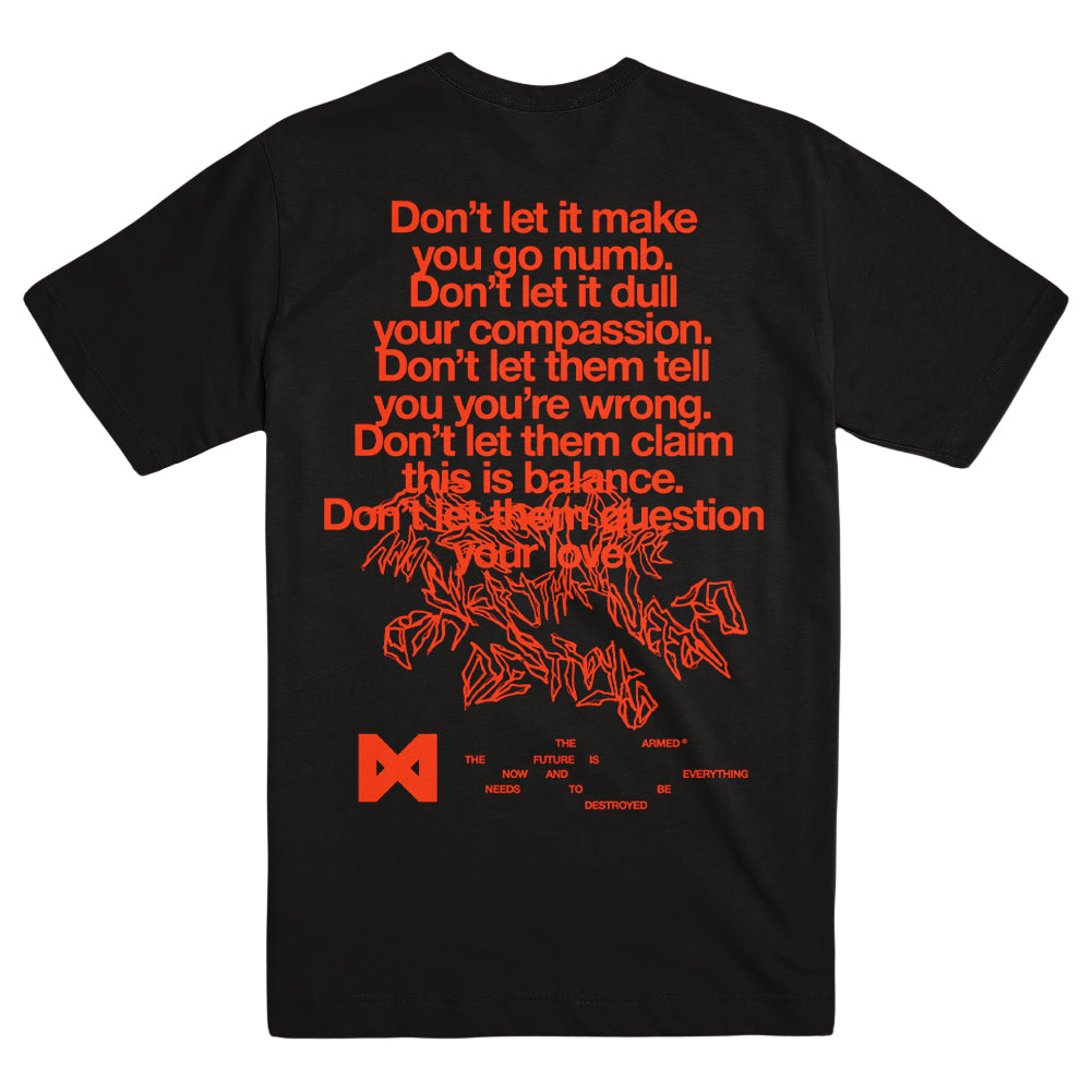 THE ARMED "The Future Is Here - Black" T-Shirt