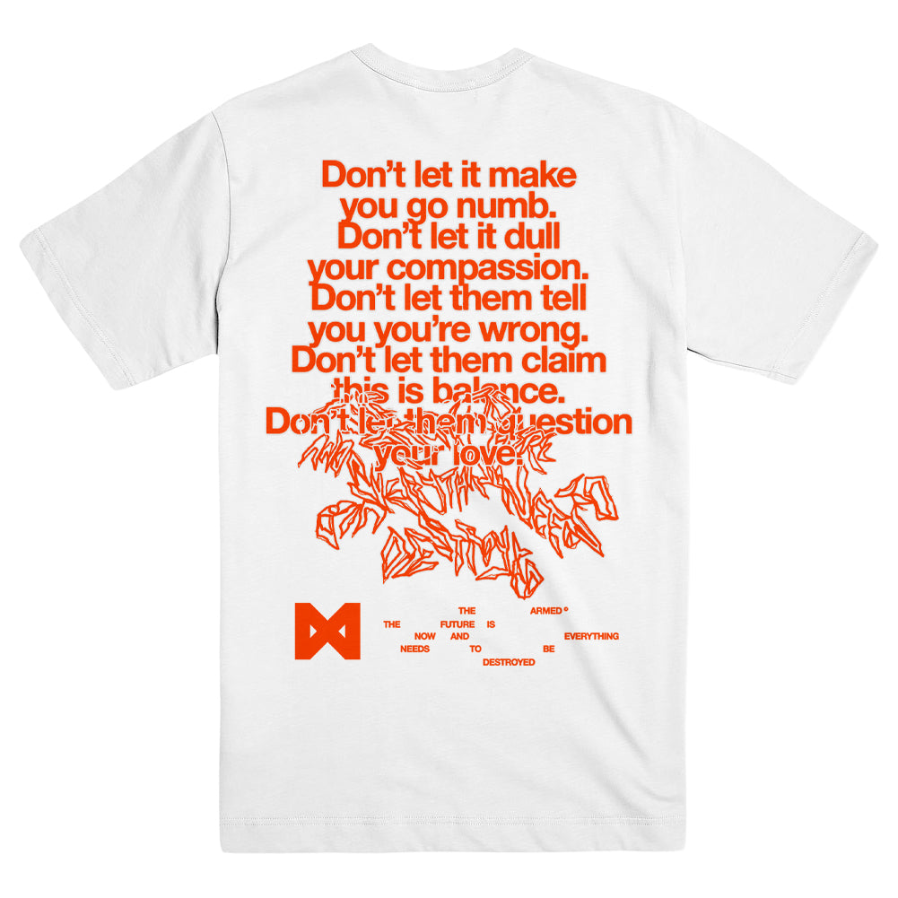 THE ARMED "The Future Is Here - White" T-Shirt