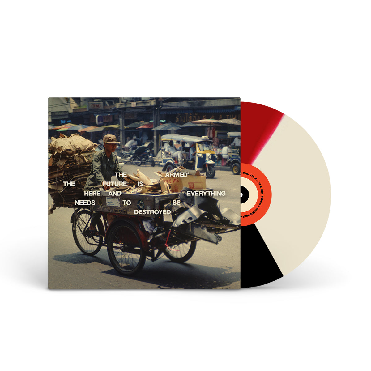 THE ARMED "The Future Is Here And Everything Needs To Be Destroyed" LP