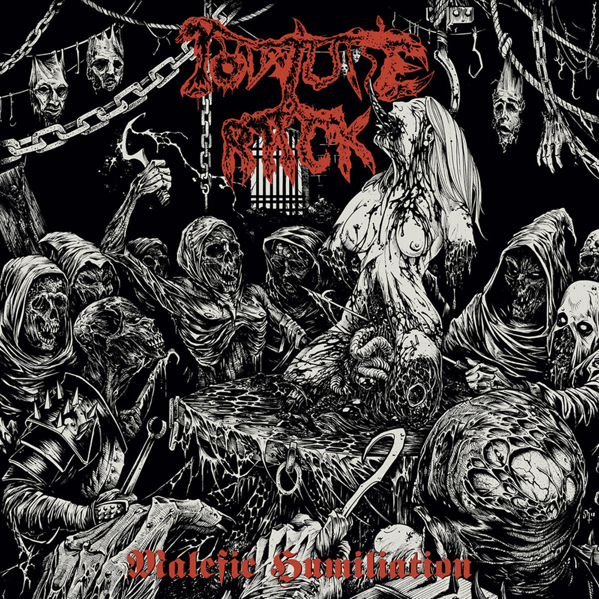 TORTURE RACK "Malefic Humiliation" LP