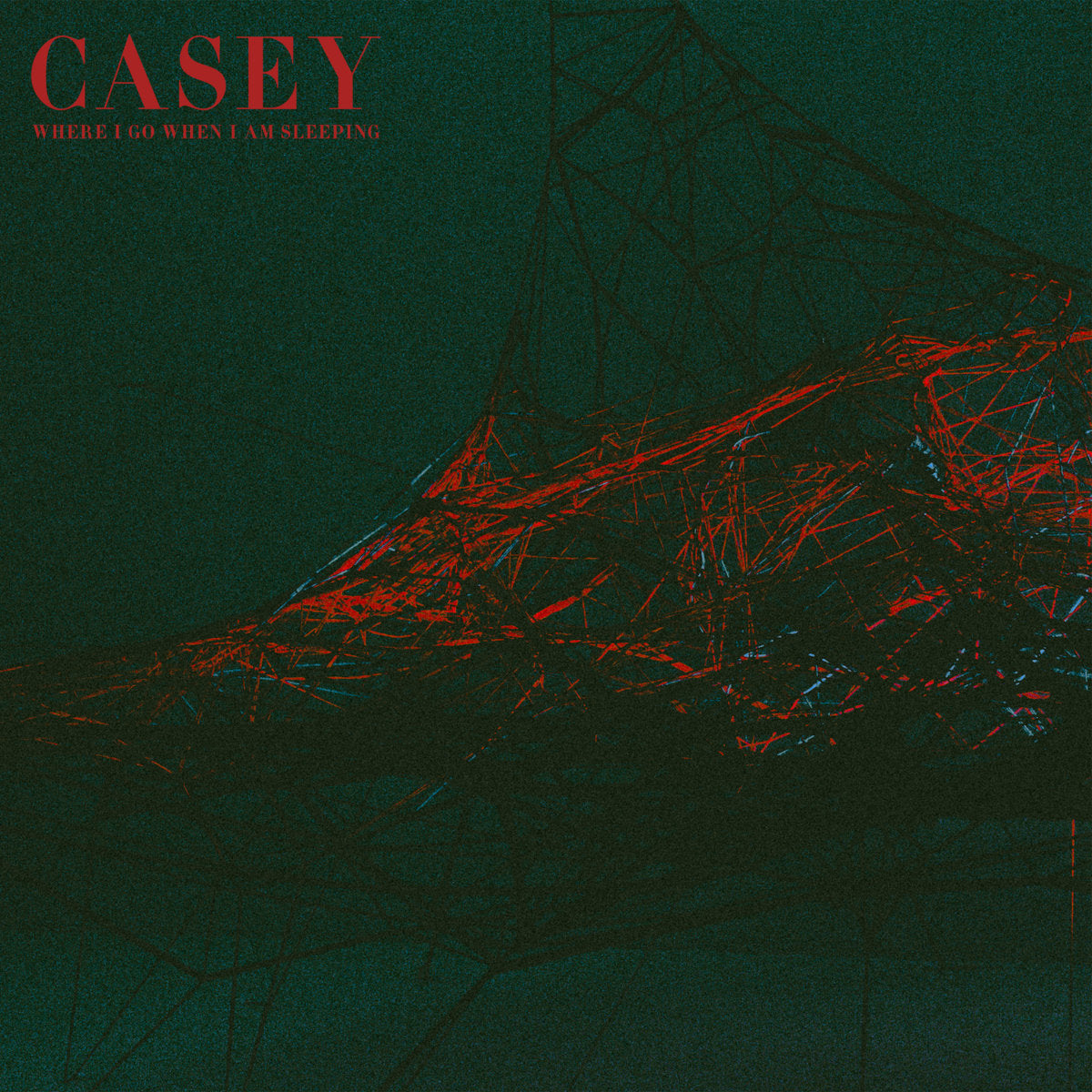 CASEY "Where I Go When I Am Sleeping" LP