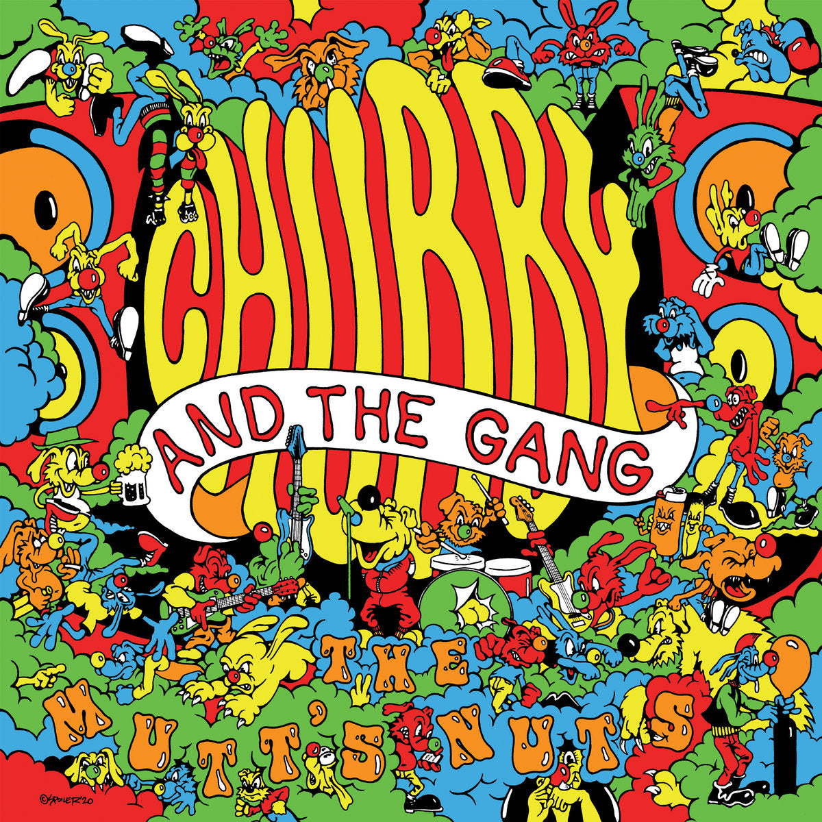 CHUBBY AND THE GANG "The Mutt's Nuts" LP