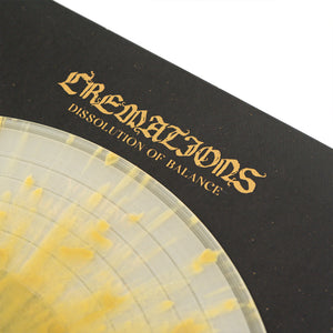 CREMATIONS "Dissolution Of Balance" LP