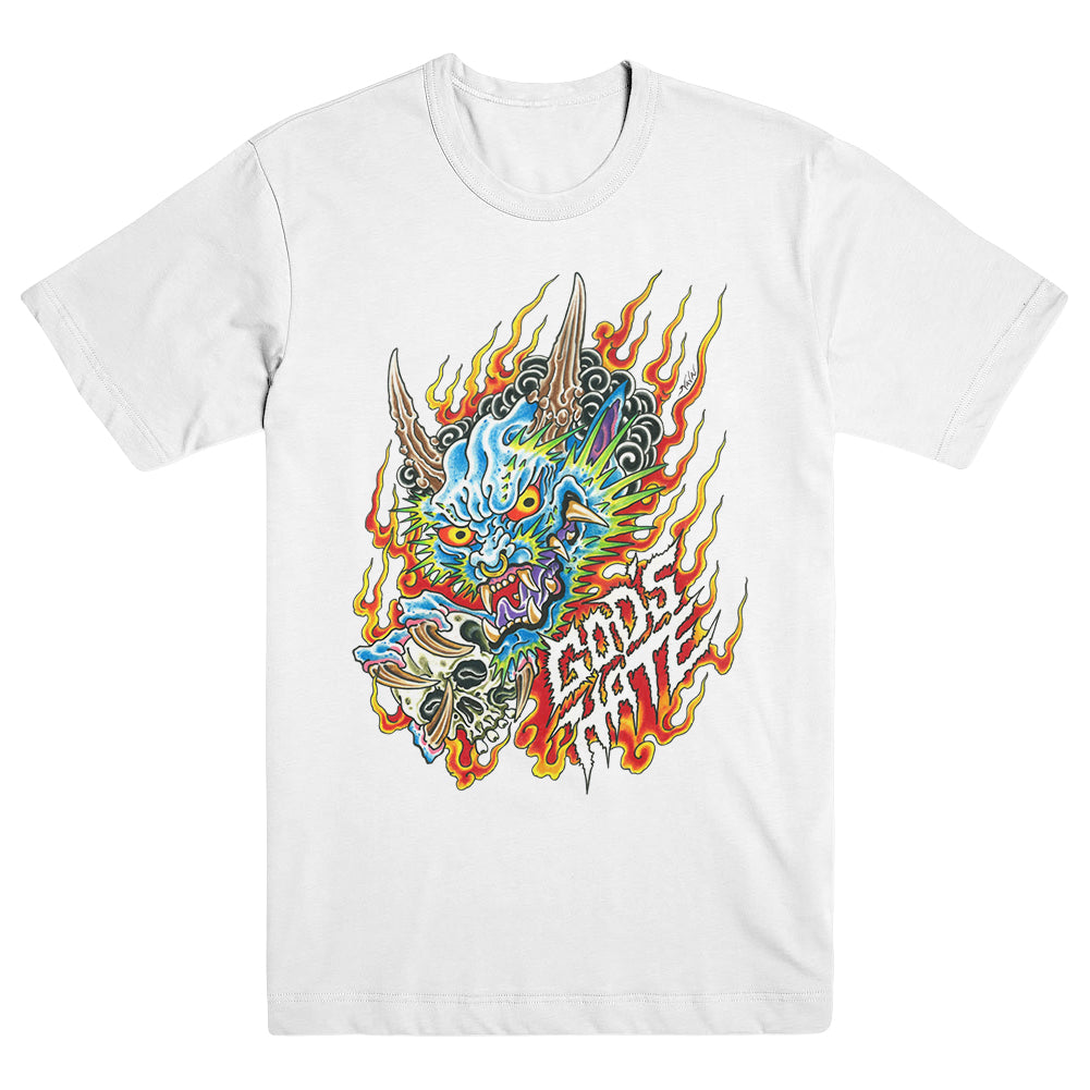 GOD'S HATE "Nava Oni - White" T-Shirt