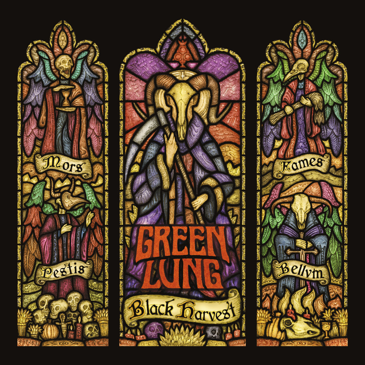 GREEN LUNG "Black Harvest" LP