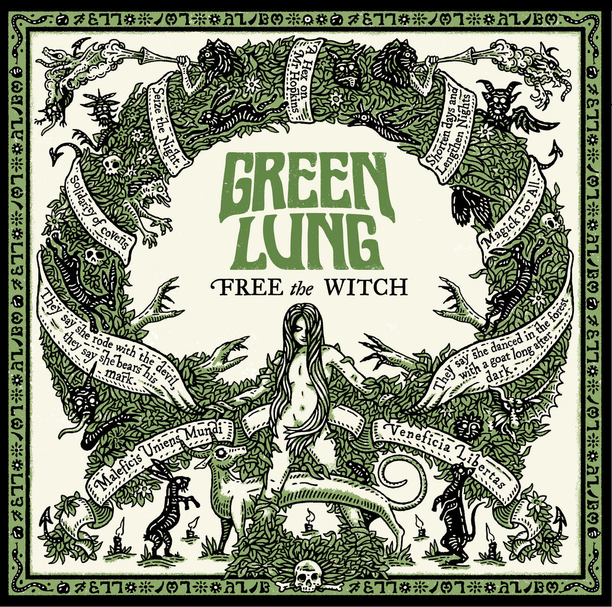 GREEN LUNG "Free The Witch" LP