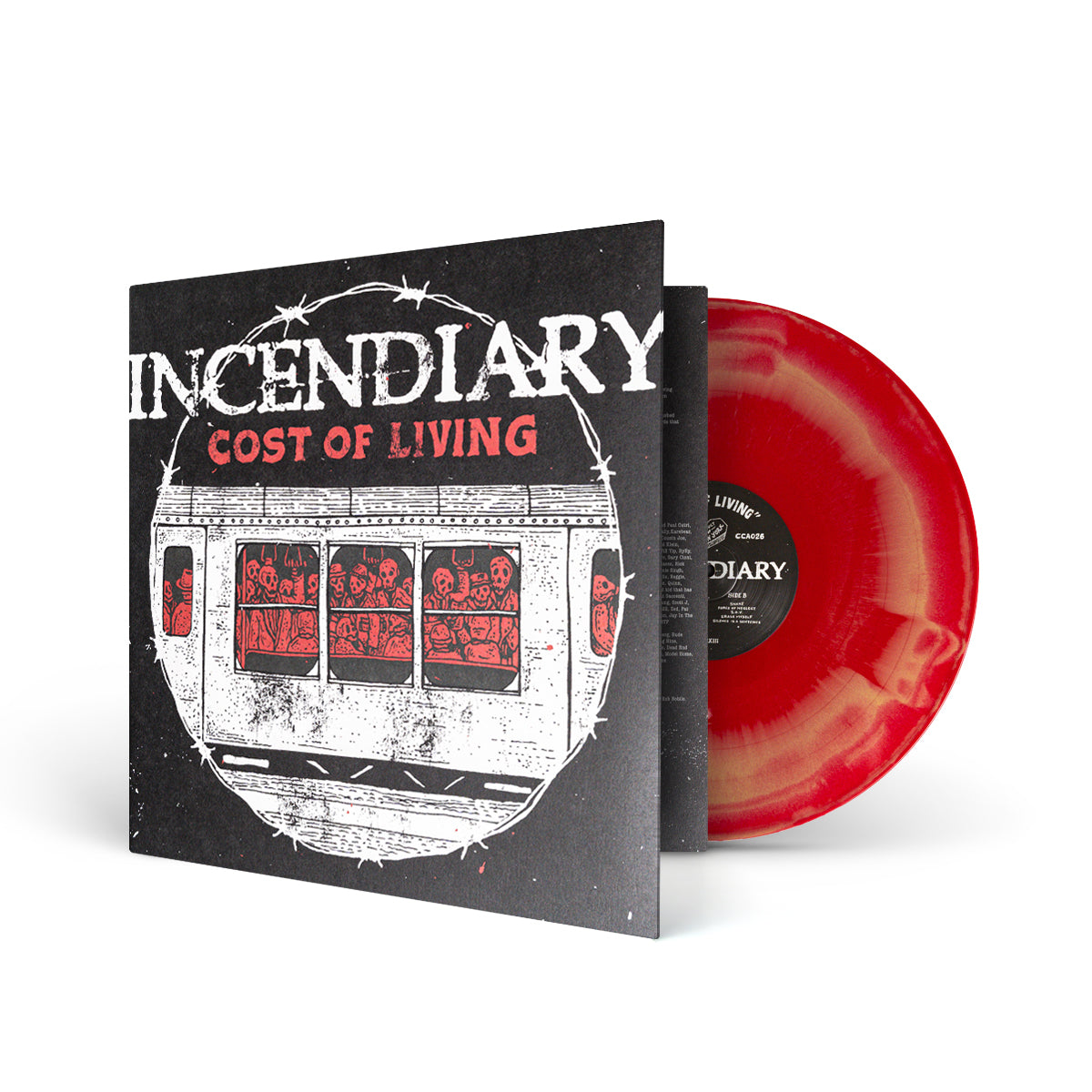 INCENDIARY "Cost Of Living" LP