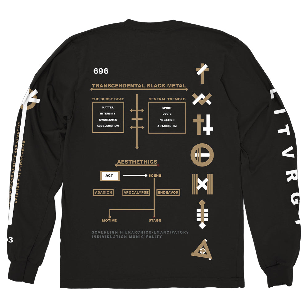 LITURGY "HAQQ - Black" Longsleeve