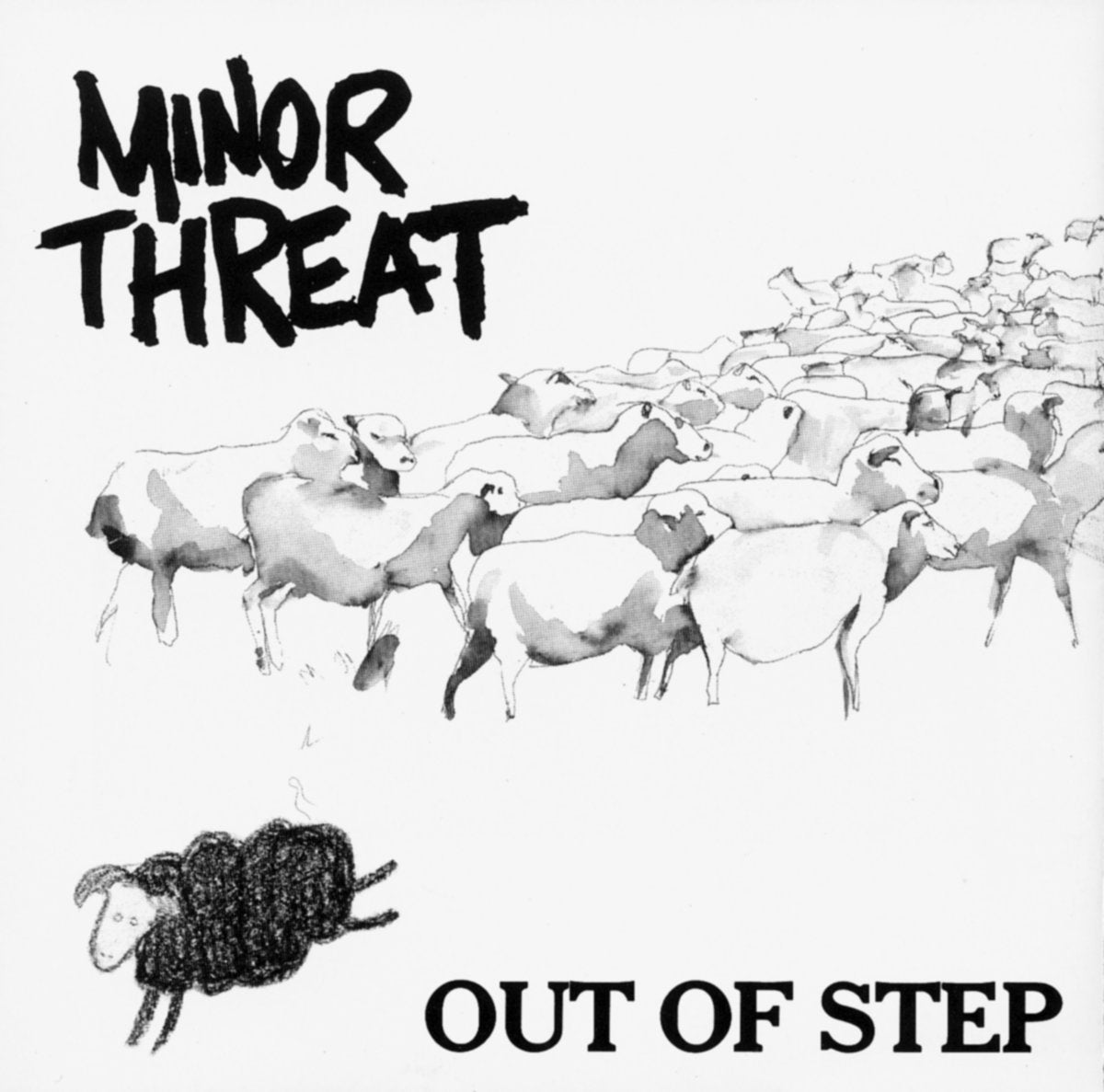 MINOR THREAT "Out Of Step" LP