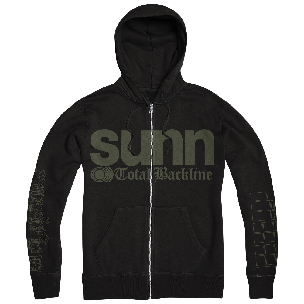 SUNN O))) "Total Backline" Zipper